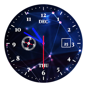 Download Designer Tech Clock Live wallpaper For PC Windows and Mac