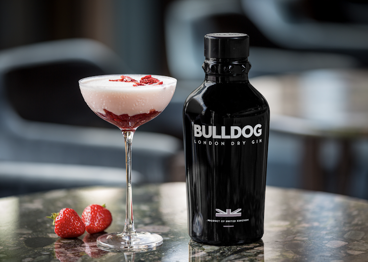 Bulldog Gin.