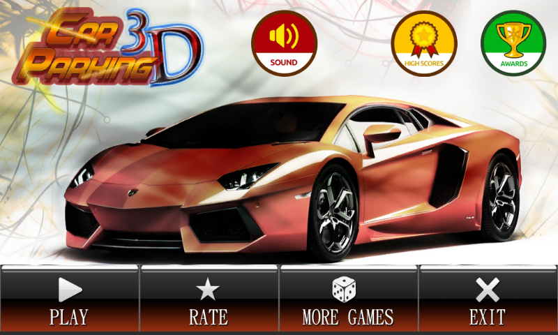 Android application Car 3D Parking screenshort