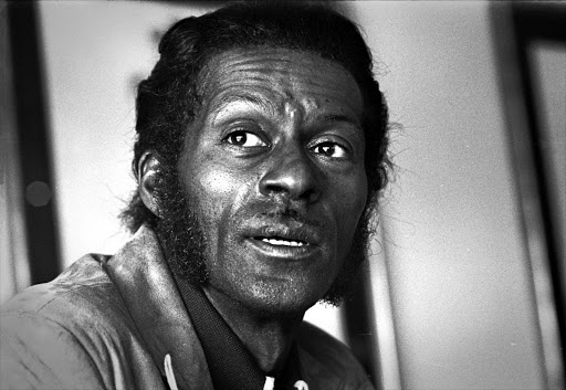 Chuck Berry in Amsterdam in 1972.