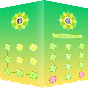 Download AppLock Theme PolyFlowers For PC Windows and Mac