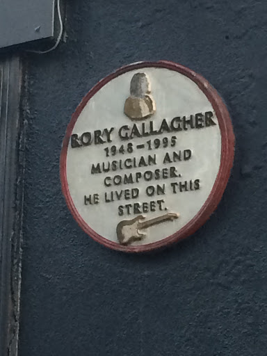 Rory Gallagher Plaque