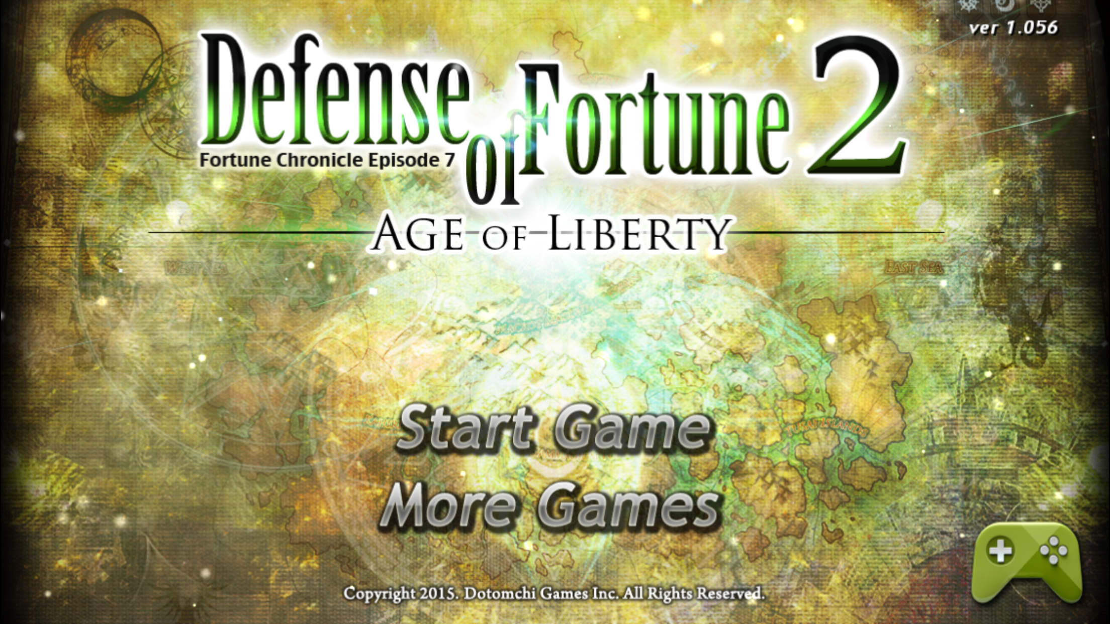 Android application Defense of Fortune 2 screenshort