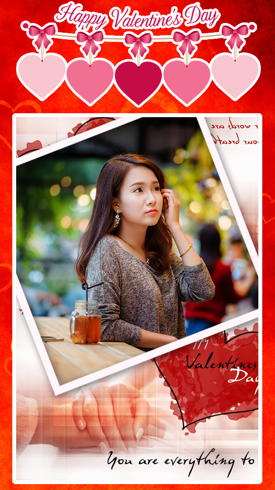 Android application Valentines Day Photo Frame screenshort