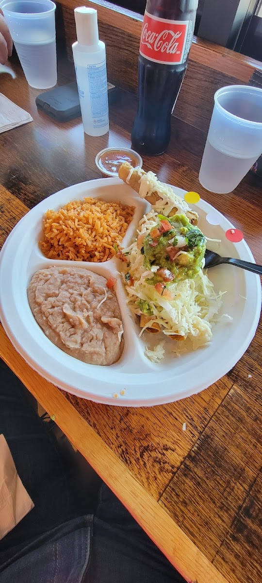 Gluten-Free at El Tianguis Rolled Taquitos