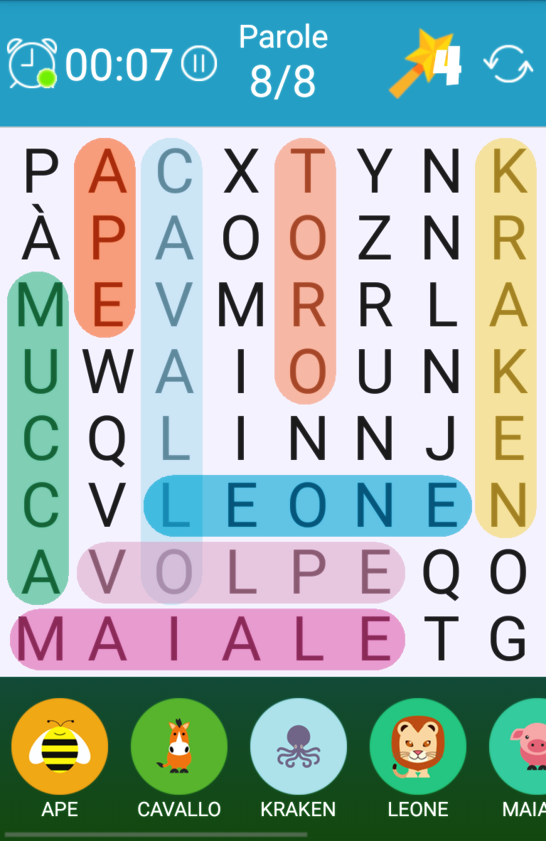 Android application Word Search: Pics! screenshort