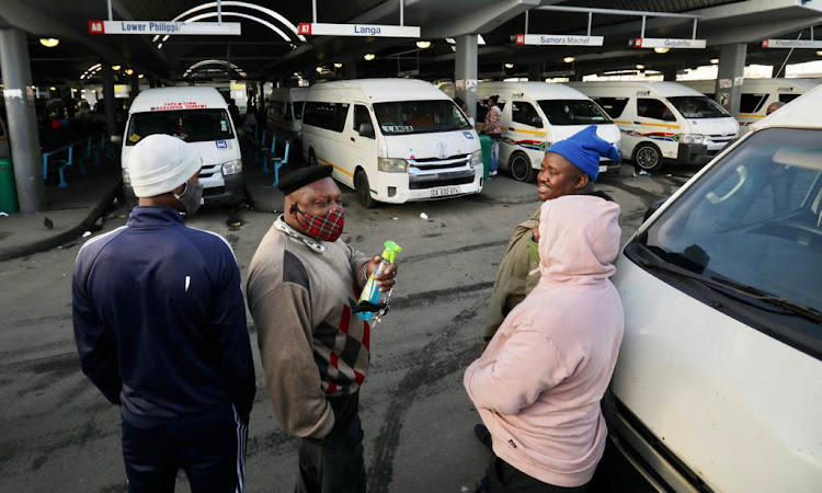 Commuters in the Western Cape have not been left stranded by the taxi industry as there is no shutdown in the province, unlike in Gauteng, where taxi drivers are striking on Monday, June 22 2020, after a stalemate with the government over the Covid-19 relief package for the industry.