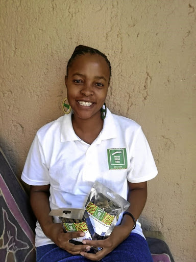 Phuti Kabasa hopes to go mainstream with her flavoured mopani worms.