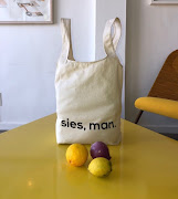 Mevrou & Co's 'Sies, man' shopping tote.