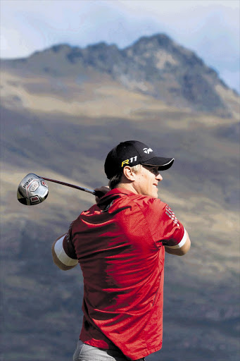 Captain Jean de Villiers at a Stormers golf day at Queenstown Golf Club in New Zealand yesterday. The Stormers take on the Crusaders in Christchurch tomorrow Picture: TEAUKURA MOETAUA/GALLO IMAGES