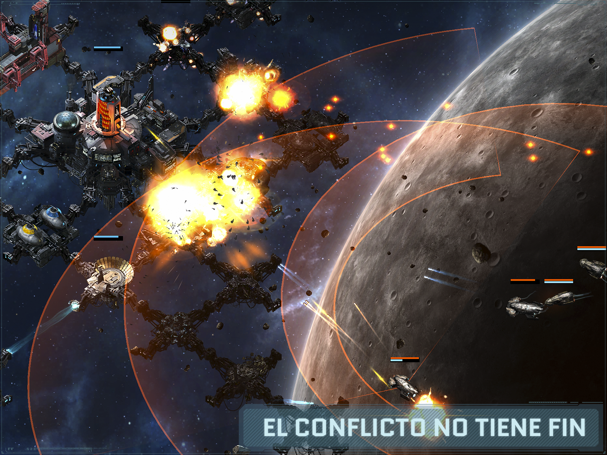 Android application VEGA Conflict screenshort