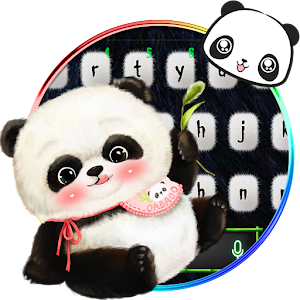 Download Cute Panda Baby Keyboard Theme For PC Windows and Mac