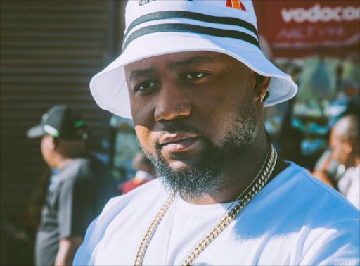 Cassper Nyovest during music video shoot. Picture Credit: Instagram