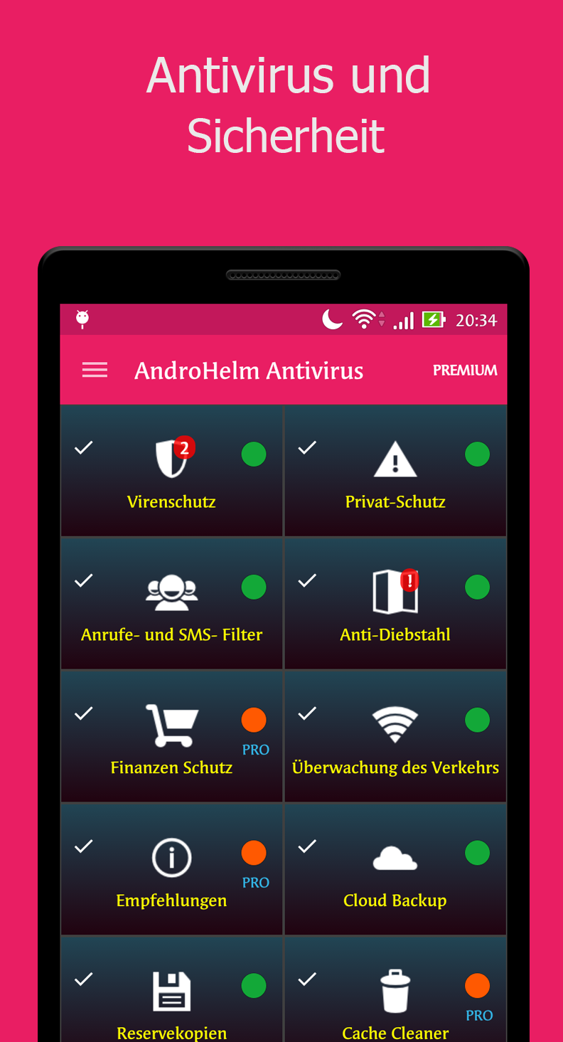 Android application AntiVirus for Android 2022 screenshort