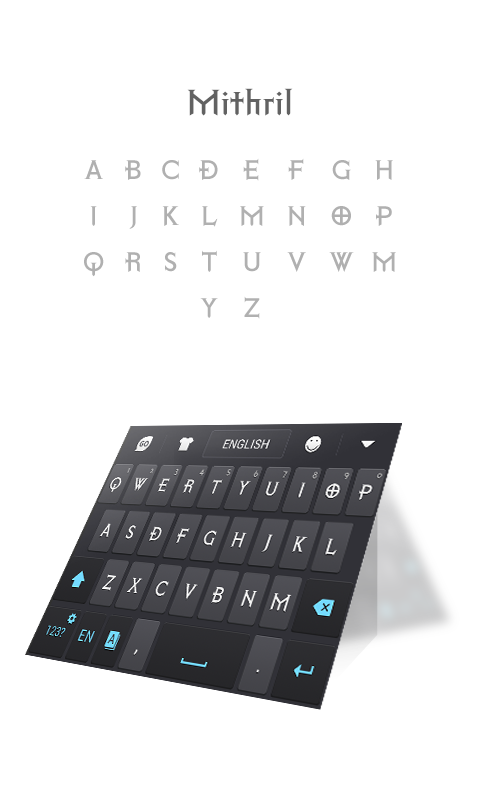 Android application Mithril Font screenshort
