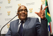 Home affairs minister Aaron Motsoaledi has been lauded for helping a patient on a plane. File photo. 