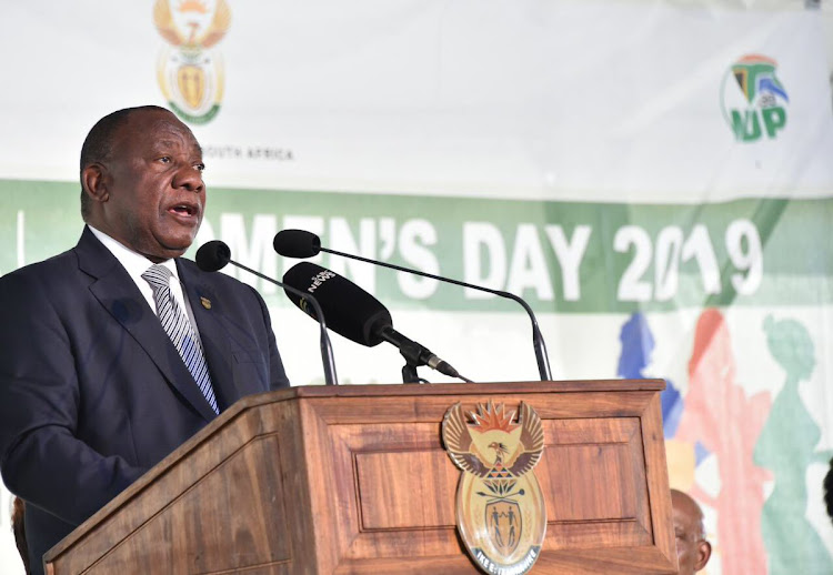 President Cyril Ramaphosa spoke out against men who use money or violence to dominate their girlfriends and wives in his 2019 Women's Day speech.