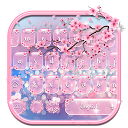 ダウンロード Pink Sakura Keyboard をインストールする 最新 APK ダウンローダ
