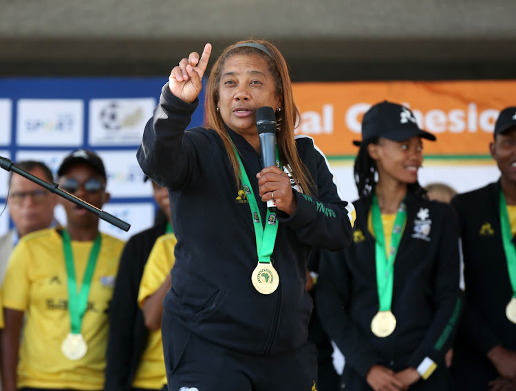 Desiree Ellis is a trail blazer for sport in SA. Picture: Samuel Shivambu/BackpagePix