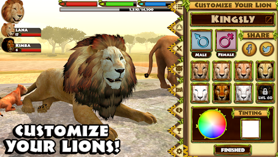   Ultimate Lion Simulator- screenshot thumbnail   