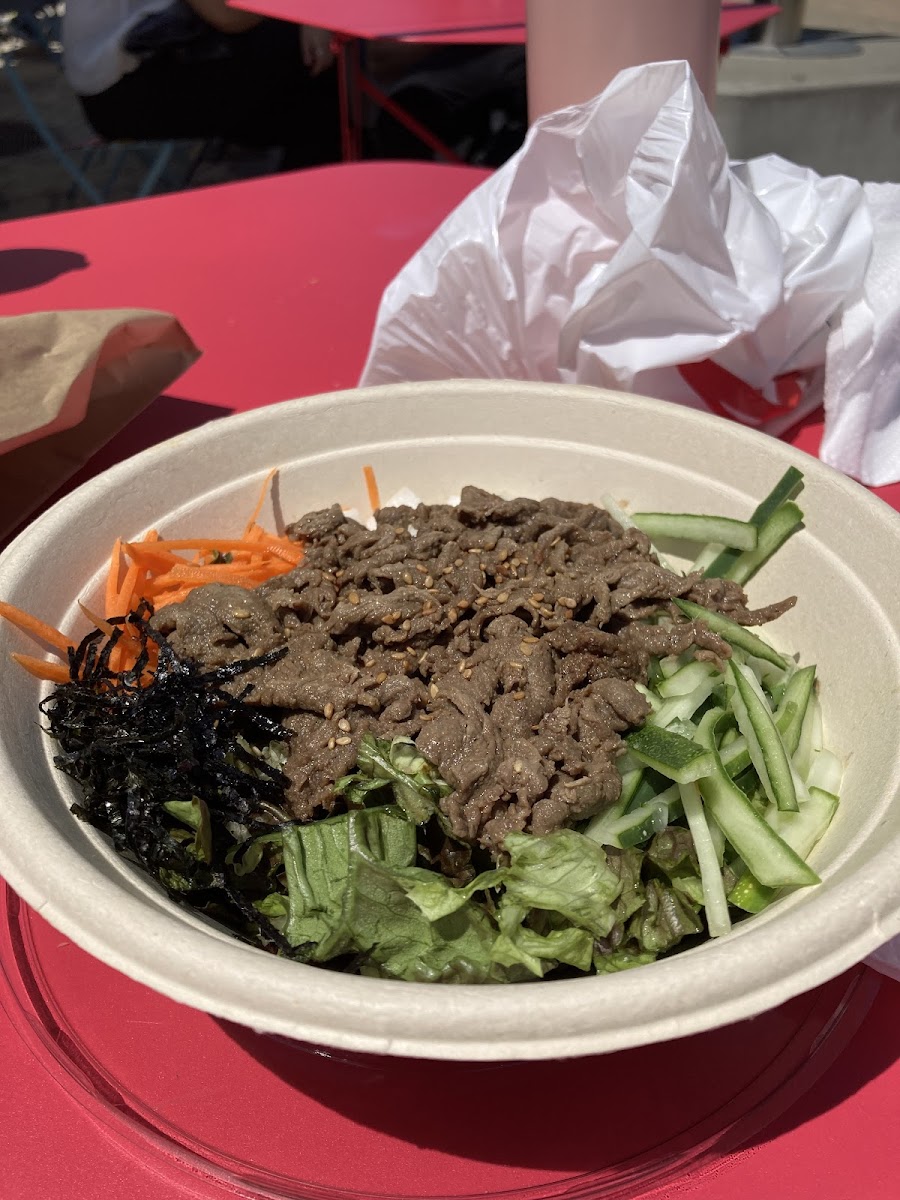 Bulgogi beef bowl