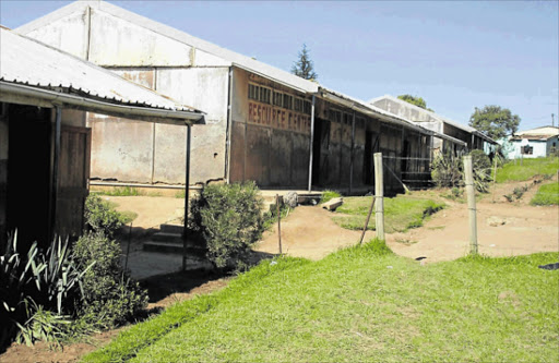 LEFT TO ROT: The ET Thabane Primary School in Ugie is falling apart