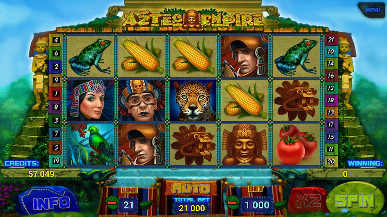 Android application Aztec Empire - slot screenshort