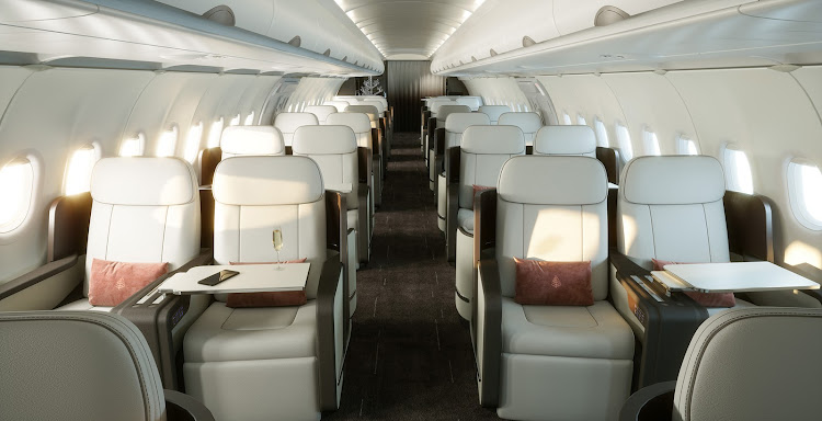 The Four Seasons aircraft will seat 48 passengers.