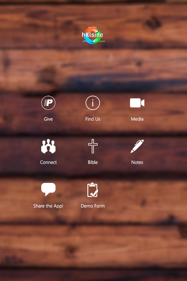 Android application Hillside Wesleyan Church screenshort