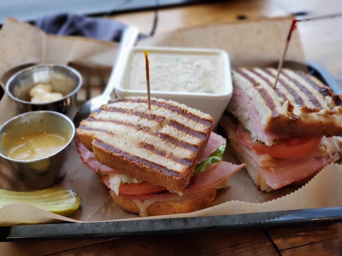 Gluten-Free Sandwiches at Hibbert-Davis Urban Brews