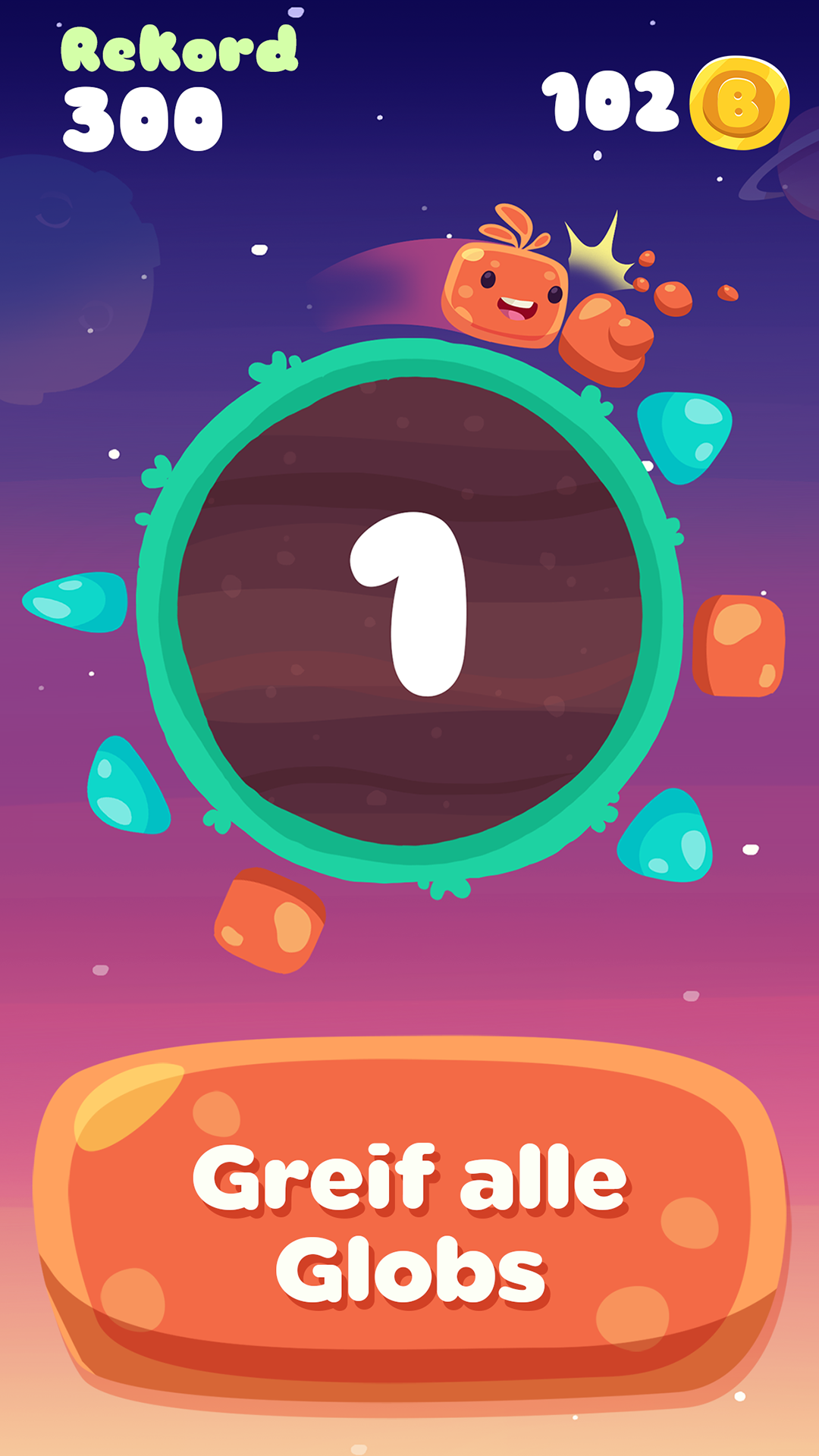 Android application Glob Trotters - Endless Runner screenshort