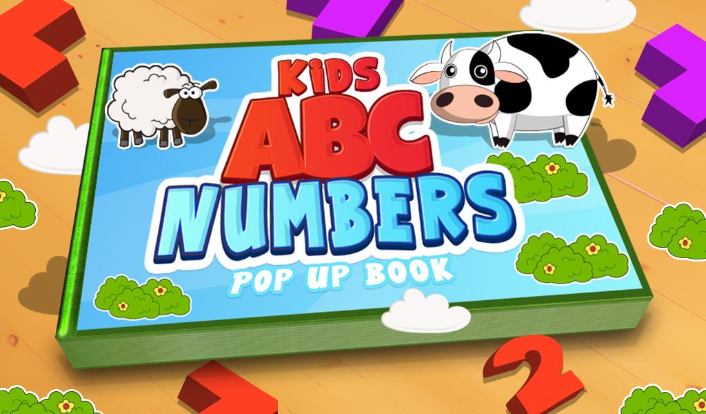 Android application Kids ABC Numbers Pop Up Book screenshort