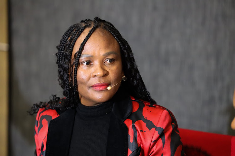 Busisiwe Mkhwebane, a member of the justice portfolio committee, participated in the interviews for deputy public protector. Picture: LUBABALO LESOLLE/FILE