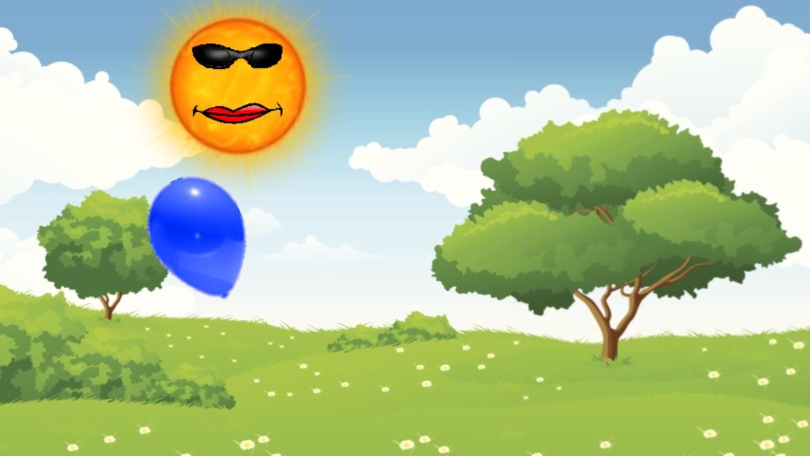 Android application Balloons for Toddlers screenshort
