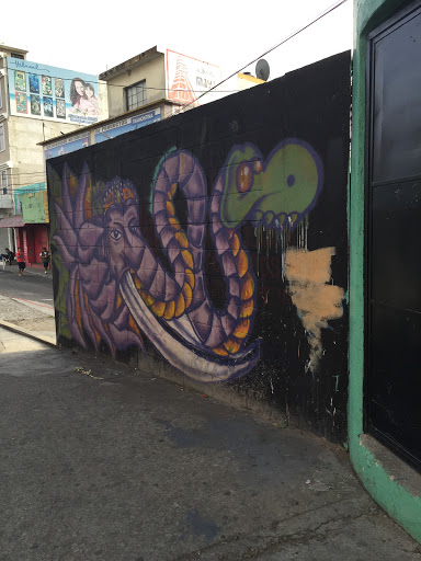 Graffiti Elefante Dragon