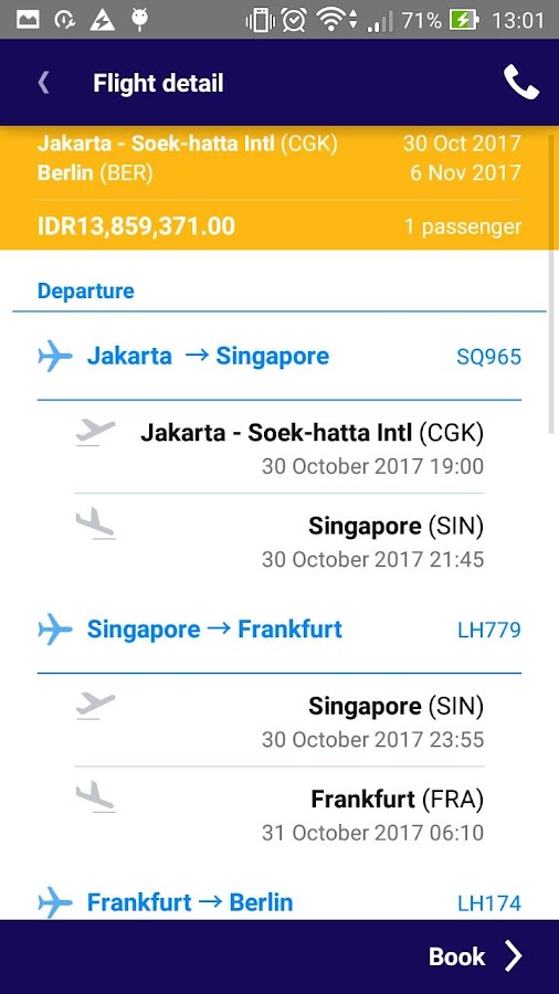 Aviatour Flight Tickets — приложение на Android