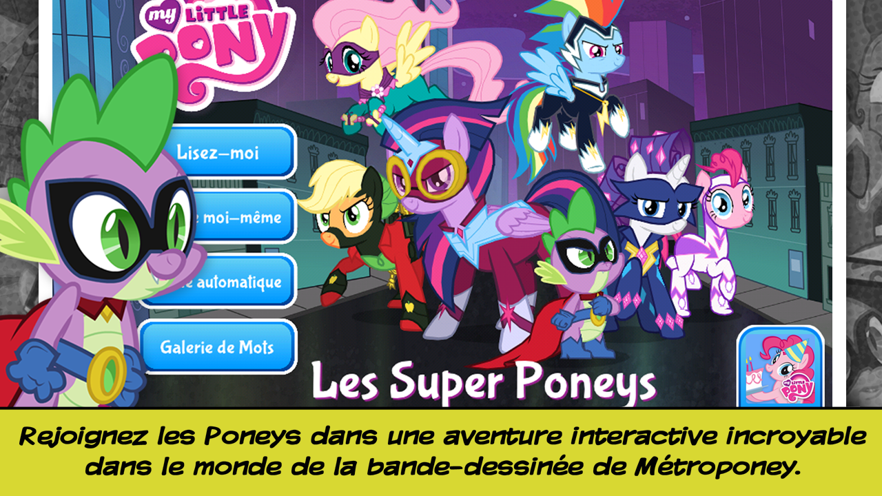 Android application My Little Pony: Power Ponies screenshort