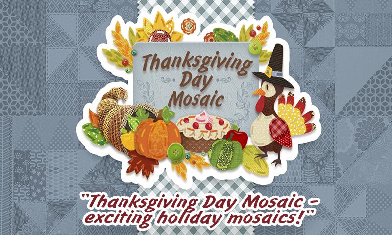 Android application Thanksgiving Day Mosaic screenshort