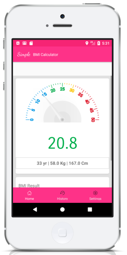BMI Calculator SuhiApps — приложение на Android