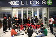 Eff deputy president Floyd Shivambu has called on Clicks to identify the people behind the racist advertising campaign, speaking outside the Clicks at Sandton City.
 
