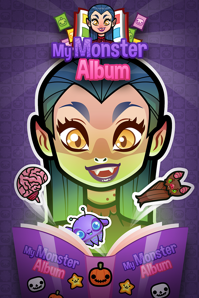 Android application My Monster Album - Stickerbook screenshort