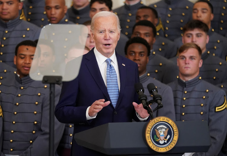 US President Joe Biden. Picture: KEVIN LAMARQUE/REUTERS
