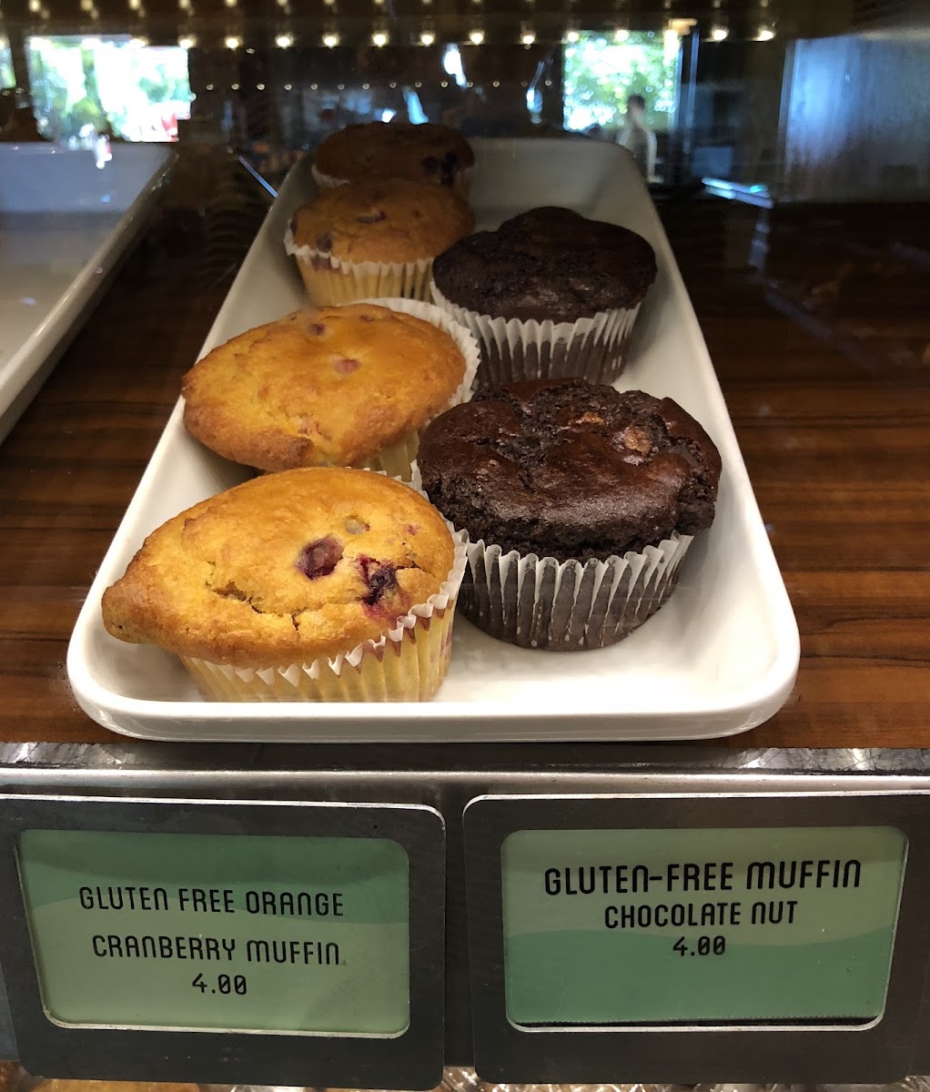 Amazing housemade gluten free muffins