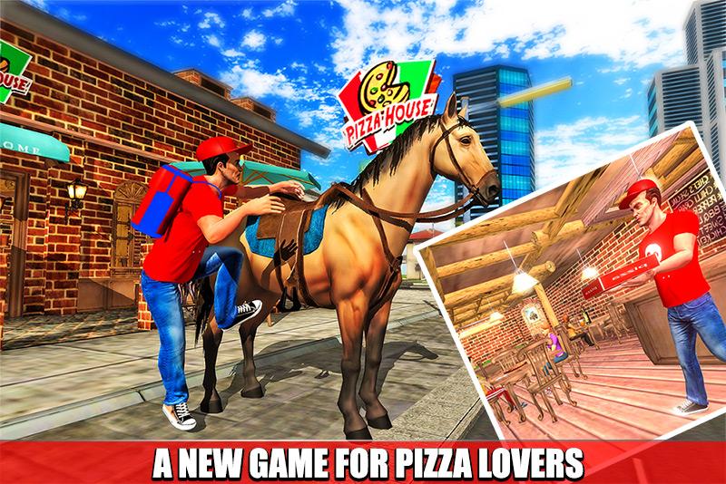 Android application Mounted Horse Pizza Delivery screenshort