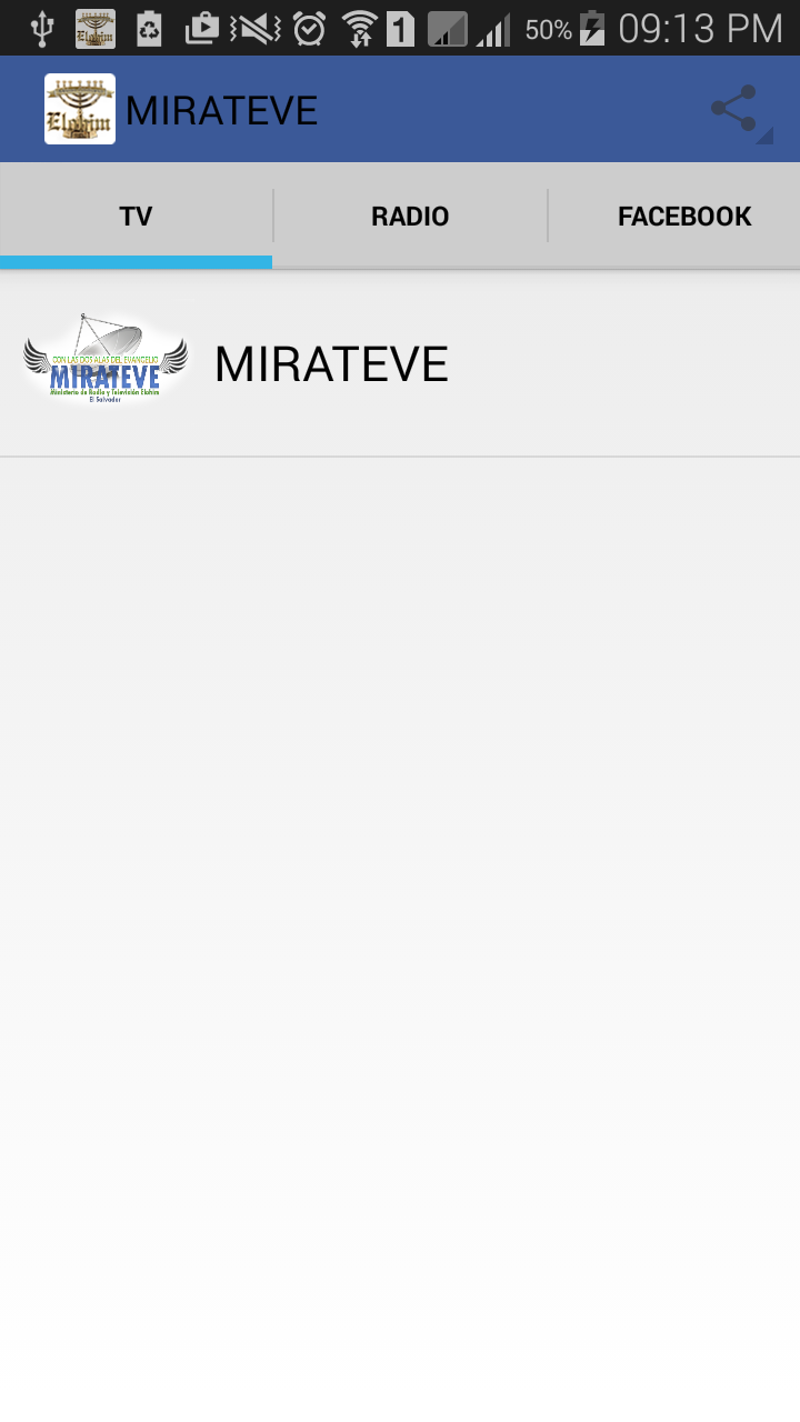Android application MISION CRISTIANA ELOHIM screenshort