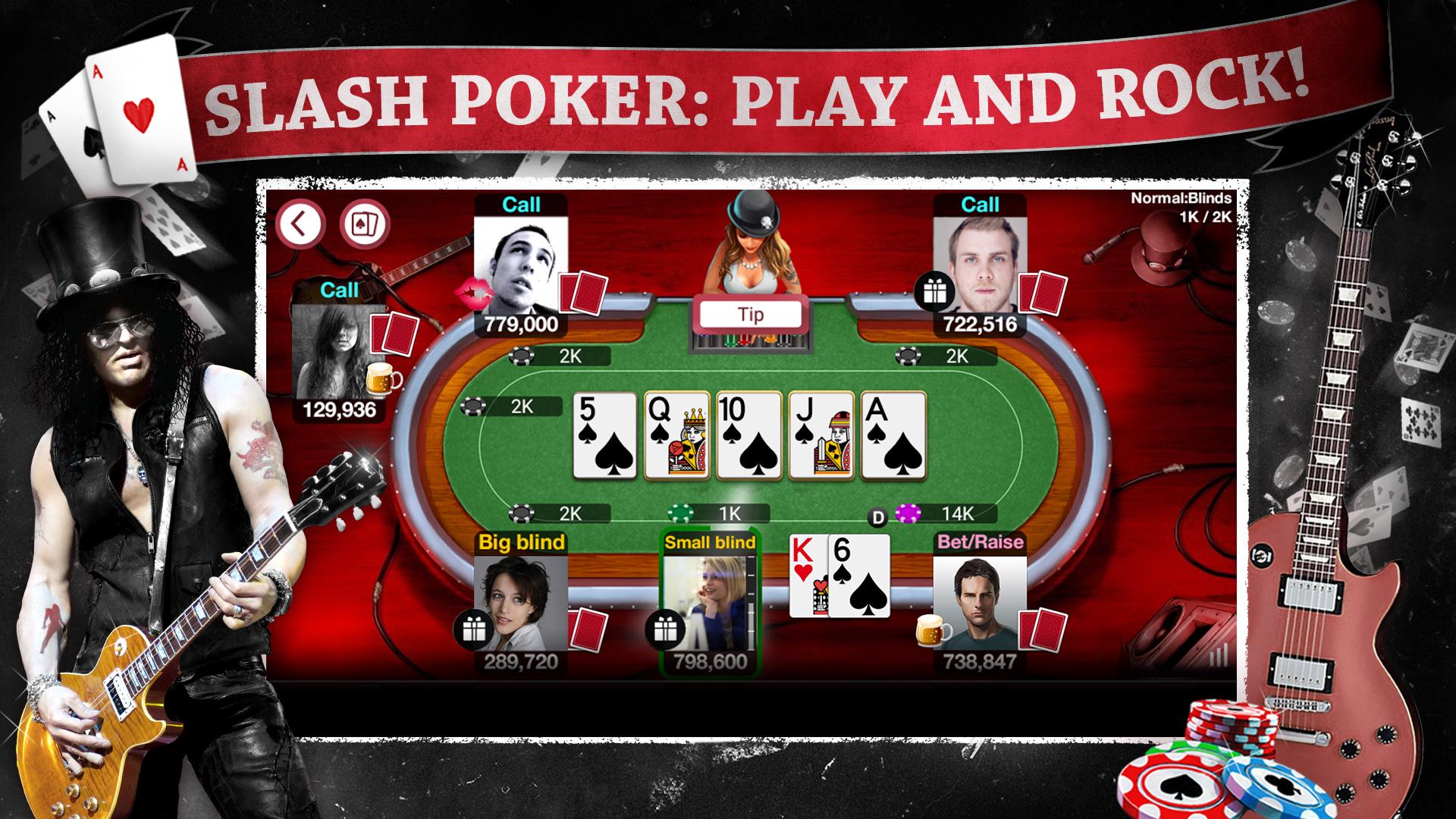 Android application Big Break Poker: Slash Holdem screenshort