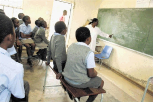 FOREARMED: A workshop to sensitise schoolchildren about human trafficking ahead of the Soccer World Cup was launched yesterday. Pic: Andrew Hlongwane. 14/04/2010. © Sowetan