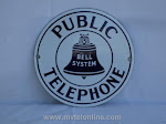 Signs - 8 Inch Bell System #22 1921 Bell