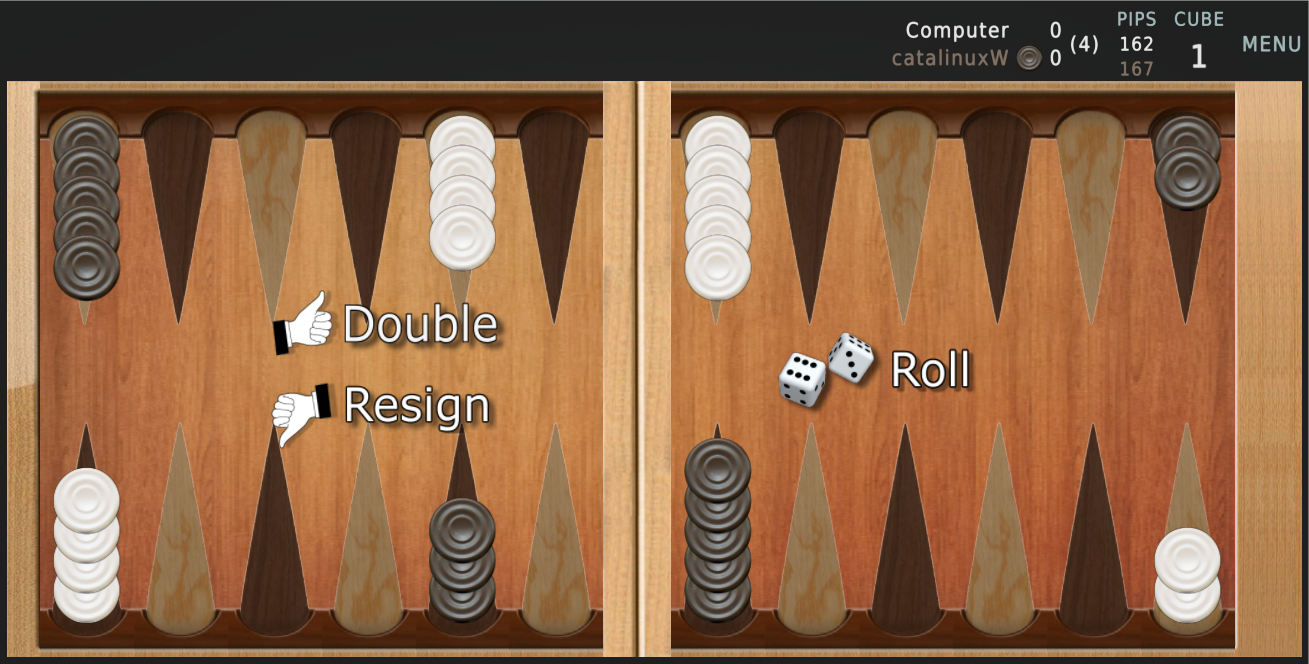 Android application Backgammon Reloaded screenshort