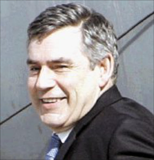 British Prime Minister Gordon Brown. Pic. Lefteris Pitarakis. 02/10/07. © Reuters.